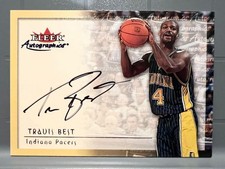 Rare Autographed Card of Travis Best Fleer (00) - NBA Basketball Card by Panini