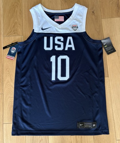 New Nike USA Basketball Mens Jayson Tatum Celtics Jersey AV3826-474 Medium $110