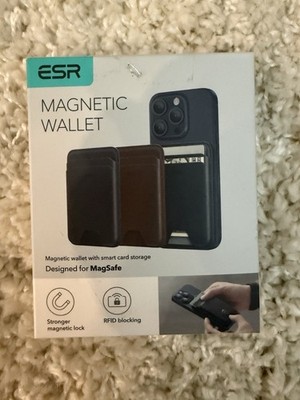 ESR Phone Wallet Stand HaloLock MagSafe Wallet and Magnetic, Desert Titanium
