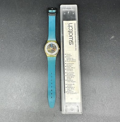 Swatch JELLY FISH GK100 Original Herren 1985 Unisex Swiss Made Armbanduhr