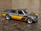 LOOSE Hot Wheels Zamac 1975 Datsun Sunny Truck (6 Pack Exclusive) WHEEL SWAPPED
