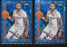 Isaiah Joe #121 2025-26 Topps Chrome Blue X-Fractor Lot