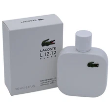 Lacoste L.12.12 Blanc by Lacoste cologne for men EDT 3.3 / 3.4 oz New in Box