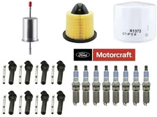 DENSO Tune Up Kit (NGK Spark Plugs & Boots) for Ford Mustang E150 F150 4.6L 5.4L