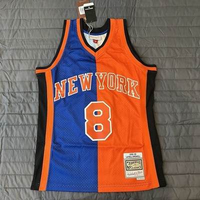 Latrell Sprewell Mitchell & Ness New York Knicks Split Swingman