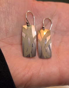Vintage Holly Yashi Niobium Earrings