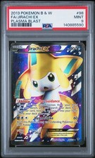 Pokemon Jirachi EX Plasma Blast Full Art 98/101 PSA 9 Mint