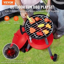 New 28 PCS BBQ Grill Playset, Kids Toys Kitchen Playset with Sound  Light, Lit