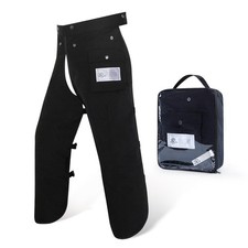 Chainsaw Chaps Apron 8-Layer Wrap for Men/Women Loggers Forest Workers Protec...