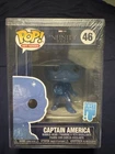 Funko Pop! Captain America #46 Vinyl Figure Marvel Infinity Saga Art Pop Protect