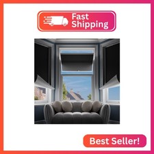 G-WACK Blackout Curtains for Bedroom,Portable No-drill Blackout Blinds for Indoo