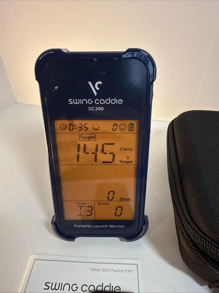 Voice Caddie Swing Caddie SC200 SC 200 Plus + Monitor de lanzamiento de golf con control remoto Foto 3 de 4