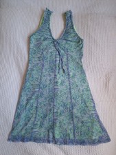 Urban Outfitters Blue Green Ladies Party Dress Size Small S-P