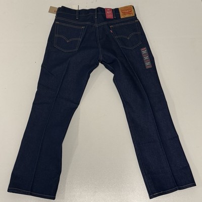 Levi's 517 Bootcut Jeans Men's 36 X 30 Stretch Dark Blue Indigo