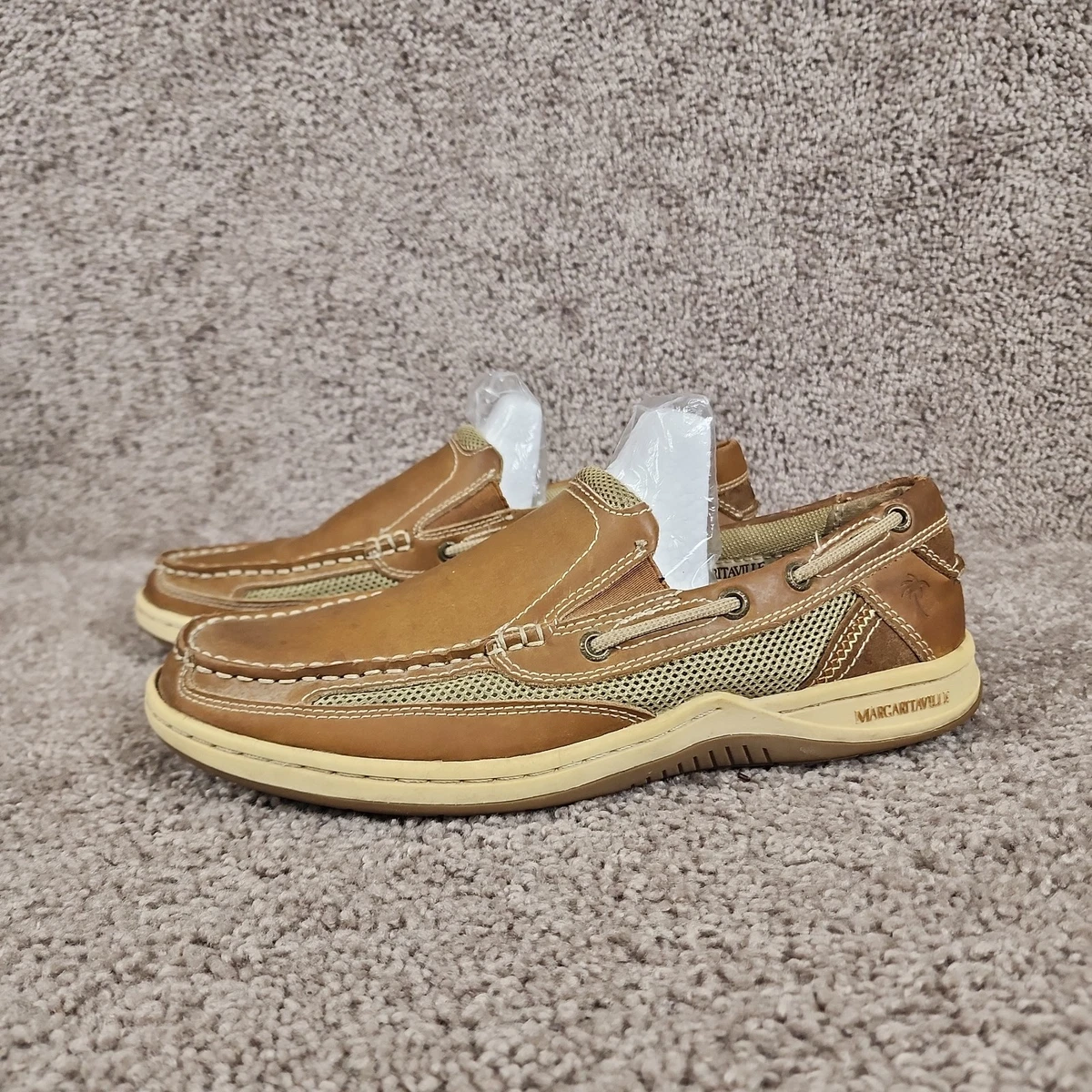 Brown Margaritaville Boat Shoe Casual Shoes for Men for sale  display picture 1
