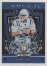 2019 Panini Prizm Draft Crusade Blue Prizm Daniel Jones #15 0v9m