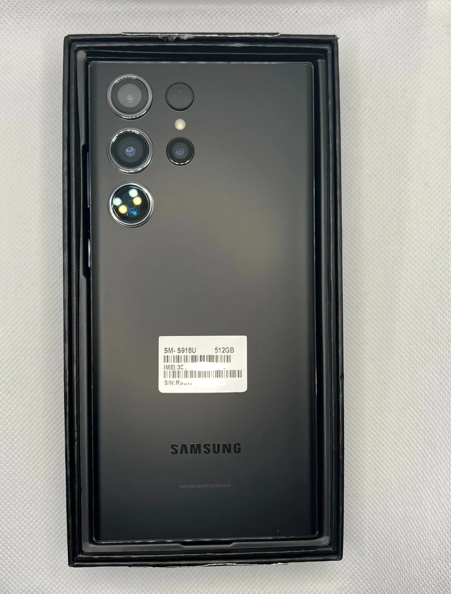 Samsung Galaxy S23 Ultra - 256 GB - Phantom Black (Unlocked) for