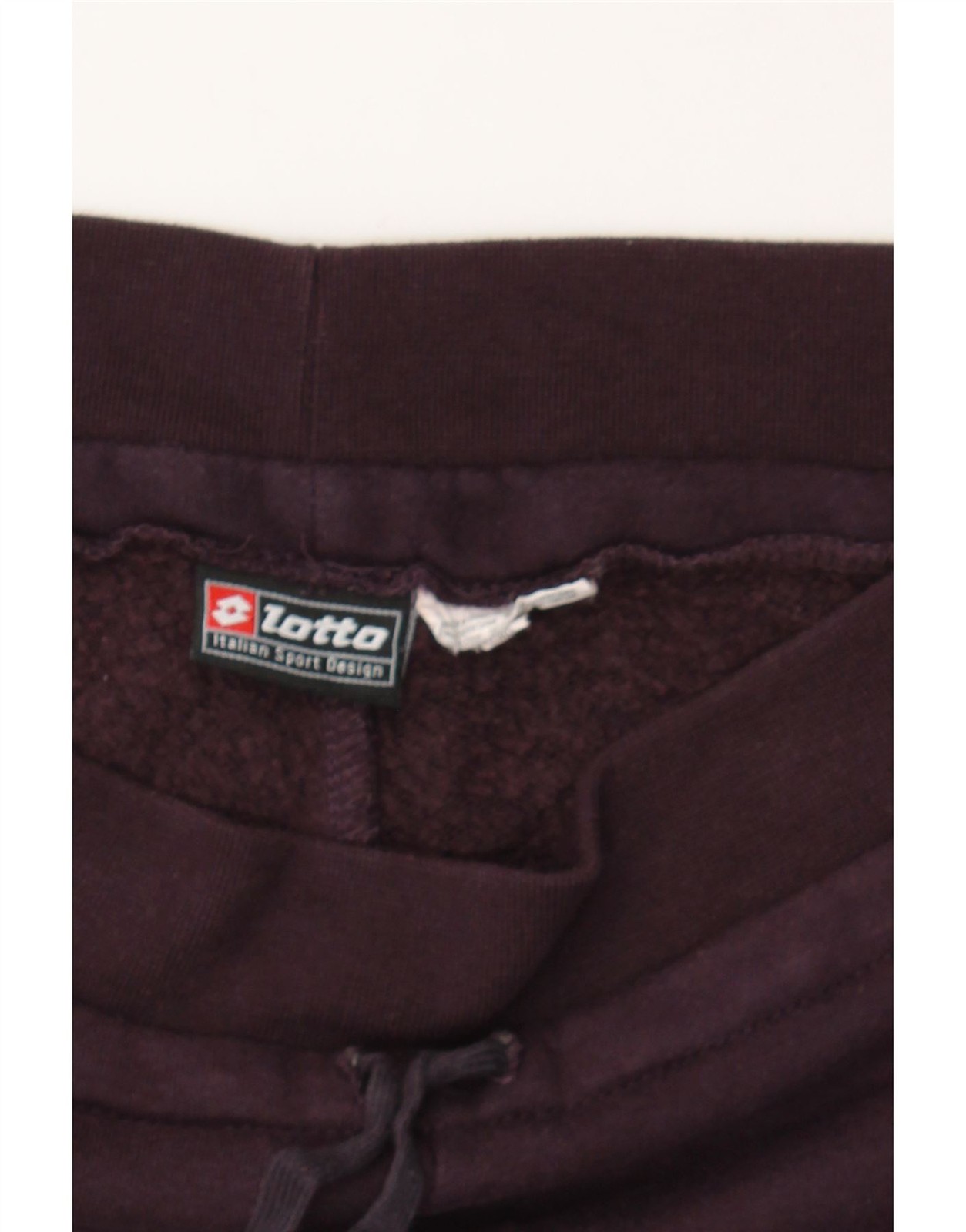 LOTTO Womens Tracksuit Trousers UK 14 Medium  Burgundy NH10 image 3