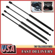 for Lexus RX350 2010-2015 Front Hood Gas Struts and Rear Trunk Lift Support 4pcs