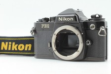 S/N219xxx Near MINT w/ Strap Nikon FE2 Black 35mm SLR Film Camera From JAPAN