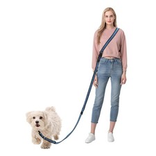 Hands-Free Dog Leash, Waist Leash for Dog Walking Hiking Running, 6.07-8.2ft