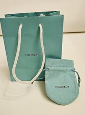 Tiffany  Co Gift Bag And Pouch