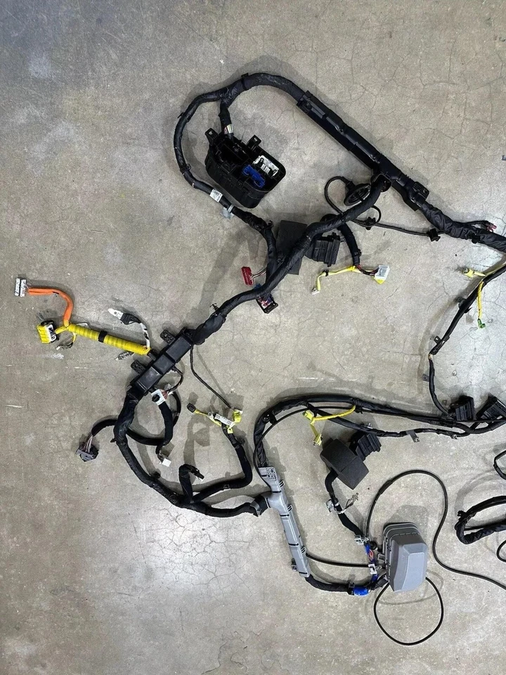 21-22 KIA TELLURIDE INTERIOR CUERPO PRINCIPAL PISO CABLEADO ARNÉS CABLE OEM Foto 3 de 4