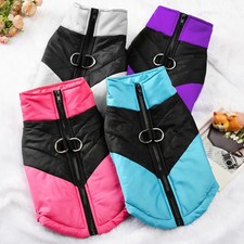 Pet Clothes With D-ring Warm Cat Vest For Winter For Small Medium Dog Cats Coat