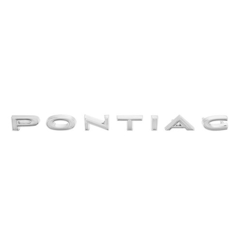 Trim Parts 8511 1967-69 Fits Pontiac Firebird Trunk Lid Letter Set