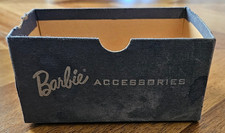 VINTAGE BARBIE DOLL WARDROBE ACCESSORIES TRUNK CASE DRAWERS CARDBOARD