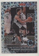 2019 NBA Hoops Premium Stock Silver Lazer Prizm Quinndary Weatherspoon #236 fm0