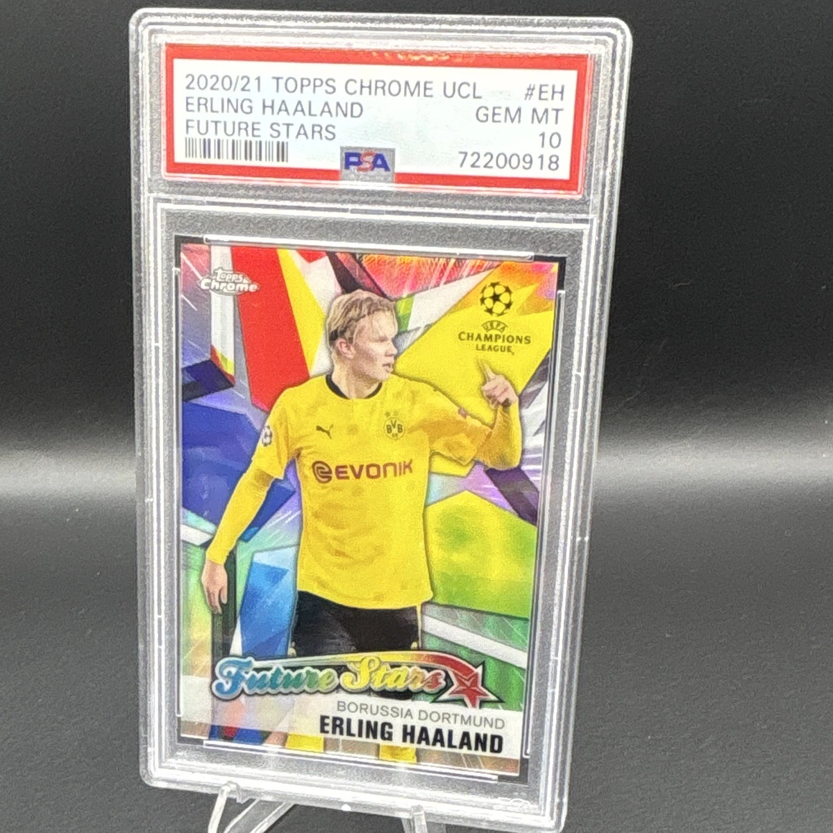 2020-21 Topps Chrome UCL Erling Haaland #FS-EH for sale | eBay