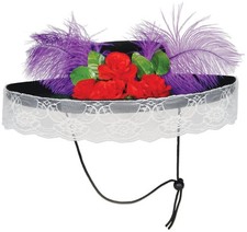 Sombrero de fieltro Catrina para Halloween - Beistle