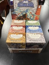 Warlord: Saga of the Storm Into the Accordlands Starter Deck Display 6 Decks new
