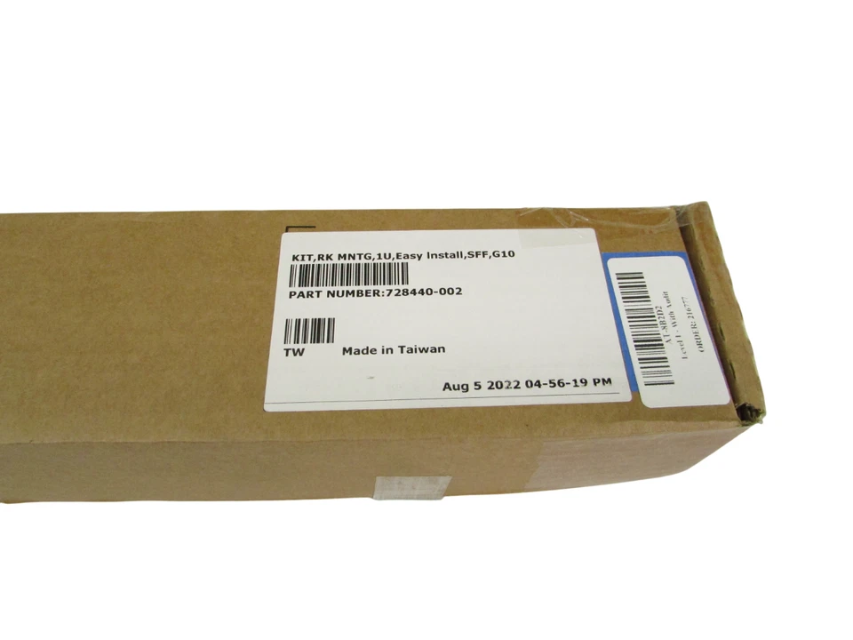 HP 728440-002 Proliant DL360 G8 1U SFF Server Easy Install Rail Kit (New) - Image 2 of 3