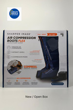 Sharper Image Air Compression Boots Flex Leg Recovery System Small- Medium