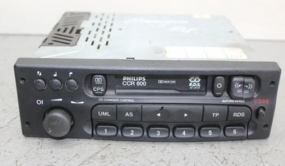 Car radio radio cassette 09114584 CCR600 W8S Philips Opel Omega B manufactured 98