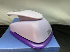 MARVY  3-Inch 6 Petal Craft Punch -Effortless Manual Operation & Catching Design