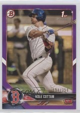 2018 Bowman Draft Purple 108/250 Kole Cottam #BD-69 ni4