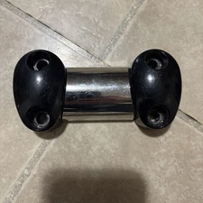 harley Black 1 1/4" handlebar riser Top Clamp Softail dyna fat bob Fxdf fxdx Fxr