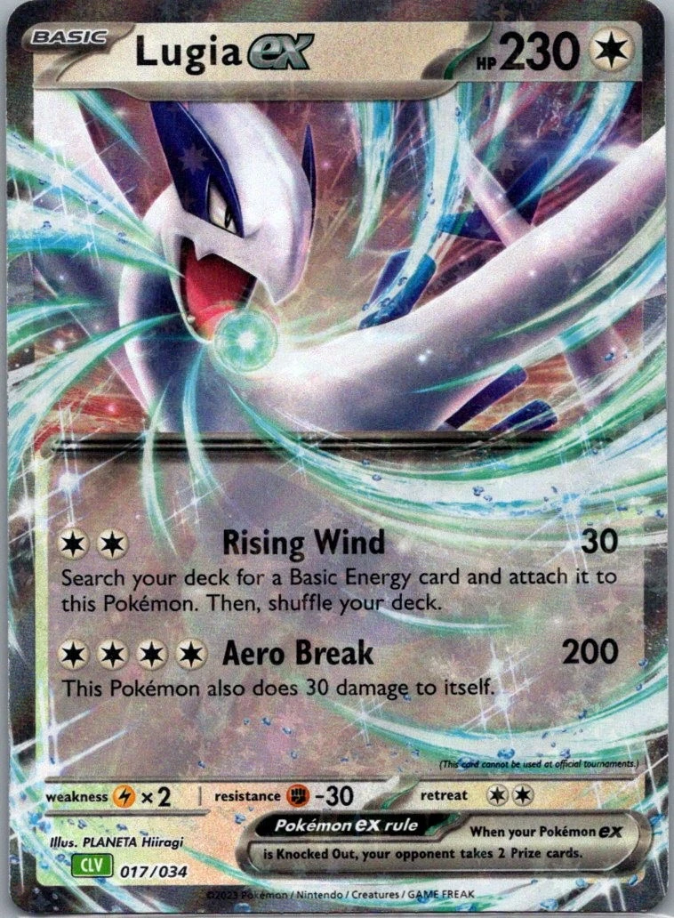 【ARS10】英語版ルギアex 017/034 Lugia ex 017/034 Trading Card Game Classic for sale | eBay