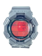CASIO Quartz Watch G SHOCK Digital Rubber RED BLK SS