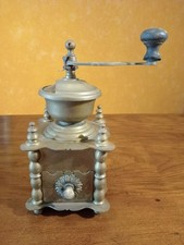 Macina Caffè Macinino Antico Vintage Ottone Dorato