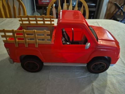 2017 Barbie Sweet Orchard Farm Truck Red With Accessories