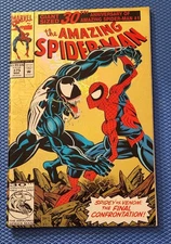 The Amazing Spider-Man #375 Gold Foil Cover (Marvel Comics March 1993)