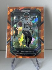 2022 Panini Prizm - Braxton Berrios #227 Orange Ice Prizm