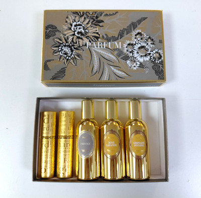 Fragonard 3er Set Parfum FRIVOLE, GRANATAPFEL PFINGSTROSE, ROSE LAVENDEL 60ml + 2 Etui / EBWZ