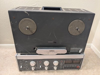 ReVox B77 Reel to Reel Stereo Tape Recorder Player For Parts / AS IS