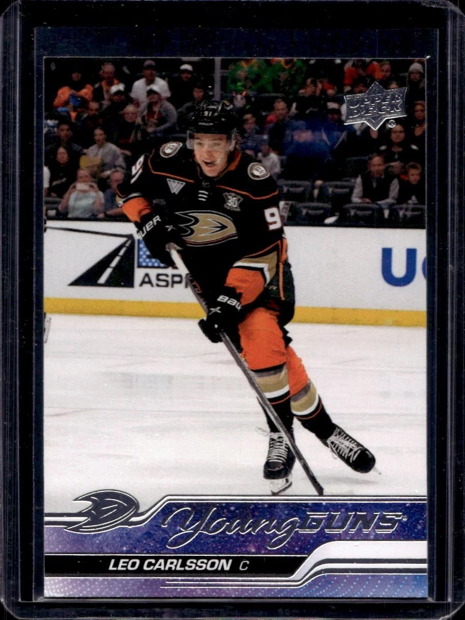 Leo Carlsson trading card