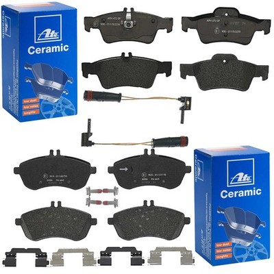 ATE CERAMIC BREMSBELAGSATZ SET VORNE+HINTEN für MERCEDES E-KLASSE W212 S212